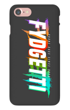 FYDGETTI White Text Design iPhone Case