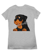glo's Rottie Women's Tee (Back Logo)