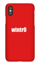wintr0 ios Phone Cases