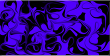 Black Blue 18"x36"