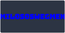 MILOSOSWEGMEN Gaming pads (I guess) (?) (Blue)