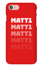 matt1 iPhone Phone Cases