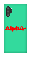 Alpha- Samsung Phone Case