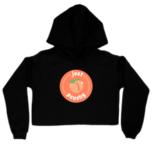 Just Peachy Cropped Hoodie