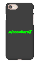 nicocubero8 funda para iPhone 6s verde fosforito