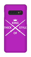 King of Thick Style Samsung Phone Cases