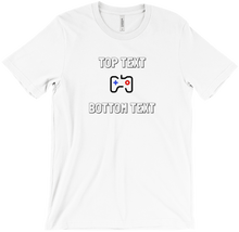 TOP TEXT BOTTOM TEXT TEE