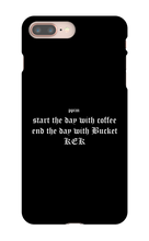 Coffee and Buckets iPhone Phone Case