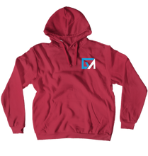 GullAbyss Hoodie Blue/White logo (No-Zip/Pullover)