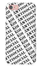 Antisocial Koi Iphone 11 case