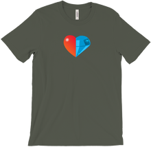natashalu high quality T-Shirts-Diamond Heart