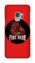Fire Bear Samsung Phone Case