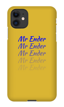 Mr Ender Faded iPhone Cases