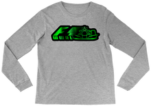 WWRL LONG SLEEVE - FRONT PRINT - OG GREEN CHUNKY