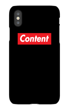 Pure content iPhone Phone Cases