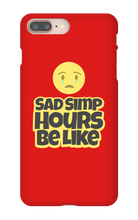 Sad Simp iPhone Phone Cases