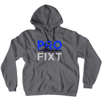 Hoodies (No-Zip/Pullover) Blue/Gray