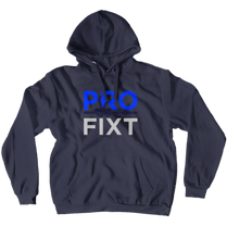 Hoodies (No-Zip/Pullover) Blue/Gray