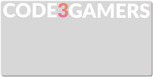 Code3Gamers XXL Gaming Mousepad