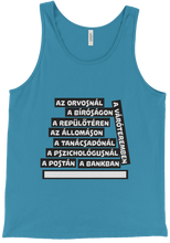 poplesz - töltsd ki Majó / fill the blank Tank Top