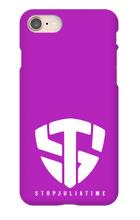 stopjuliatime iPhone Phone Cases