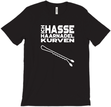 Ich HASSE Haarnadel Kurven - Hell - T-Shirts