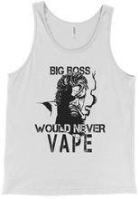 Big Boss Would Never Vape Tank Top