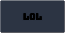 LOL XXL Gaming Mousepad