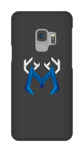 Blue logo Samsung Phone Cases