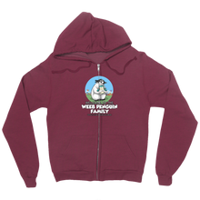 jeffthepenguinreee Zip Up Hoodie