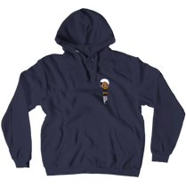 White hair hoodie