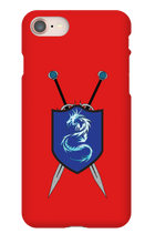 dragonslayer_668 iPhone Phone Cases (Shield Logo)