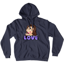 DAC Love Hoodies  Style 1  (No-Zip/Pullover)