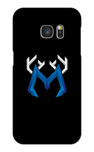 Blue logo Samsung Phone Cases
