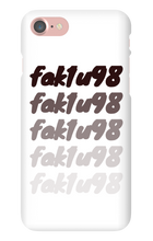fak1u98 iPhone Phone Cases