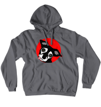 its_jfree Hoodies Red Logo  (No-Zip/Pullover)