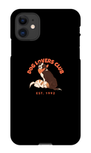 Dog Lovers Club iPhone Phone Cases