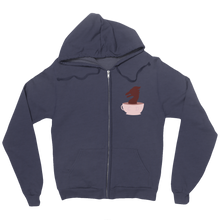 Zip Up Hoodie (The Coffee Dragon Logo)