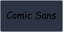 Comic Sans XXL Gaming Mousepad