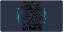 ONLY VIBES XXL Gaming Mousepad