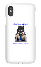 socialwolfme iPhone Phone Cases
