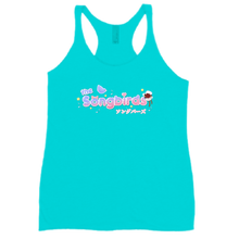 Women's Racerback Tanktop - Bubble Logo