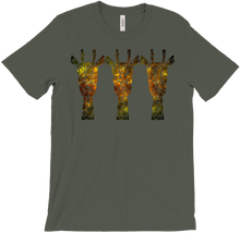 Yellow Galaxy Giraffen (T-Shirt)