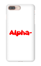 Alpha- iPhone Phone Case