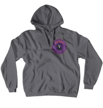 Hoodie: UshantiTV (Small Logo with Text)
