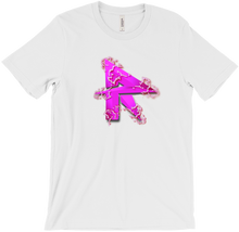 ROSSIE46V2 TEE PINK LOGO