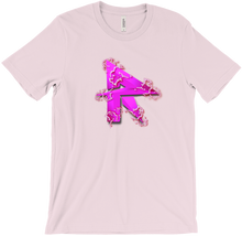 ROSSIE46V2 TEE PINK LOGO