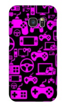 LMY gamer purple Samsung Phone Cases