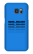 Nano_Dolven's Samsung Phone Cases Black Text