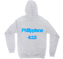 philippians hoodie back